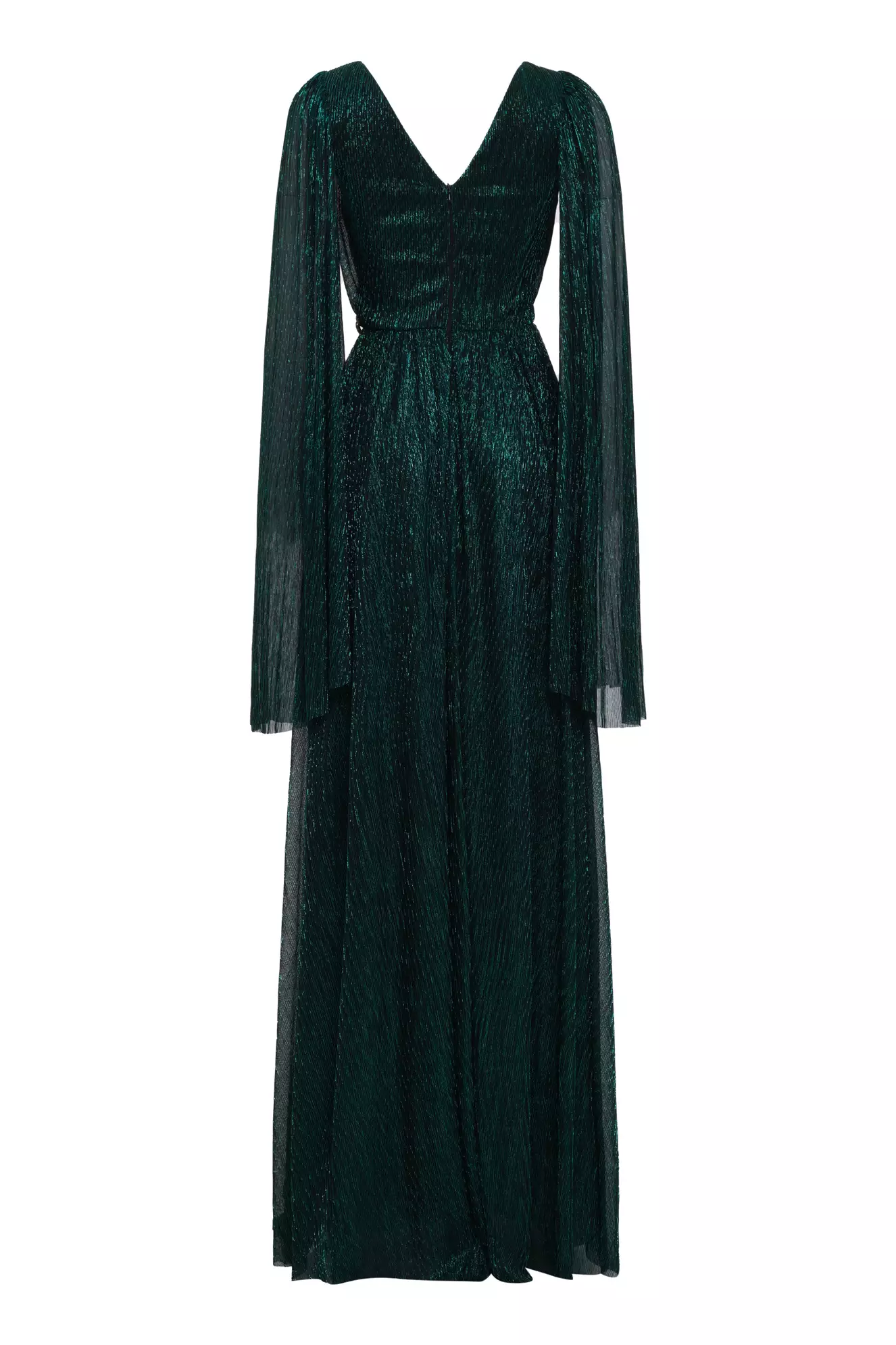 Green moonlight sleeveless maxi dress