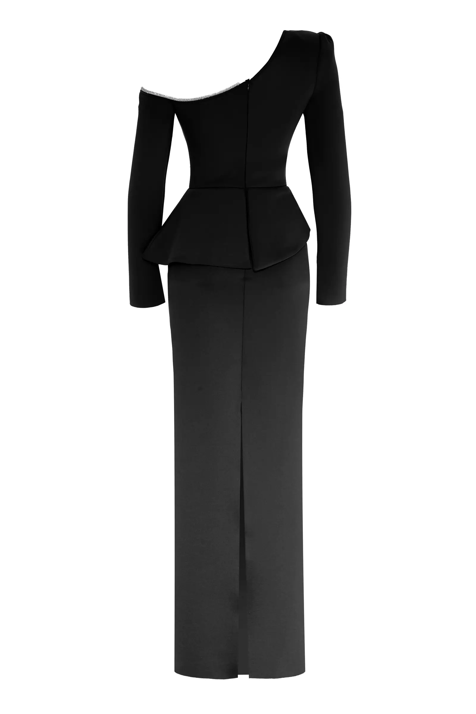 Black Dokuma Long Sleeve Maxi Dress