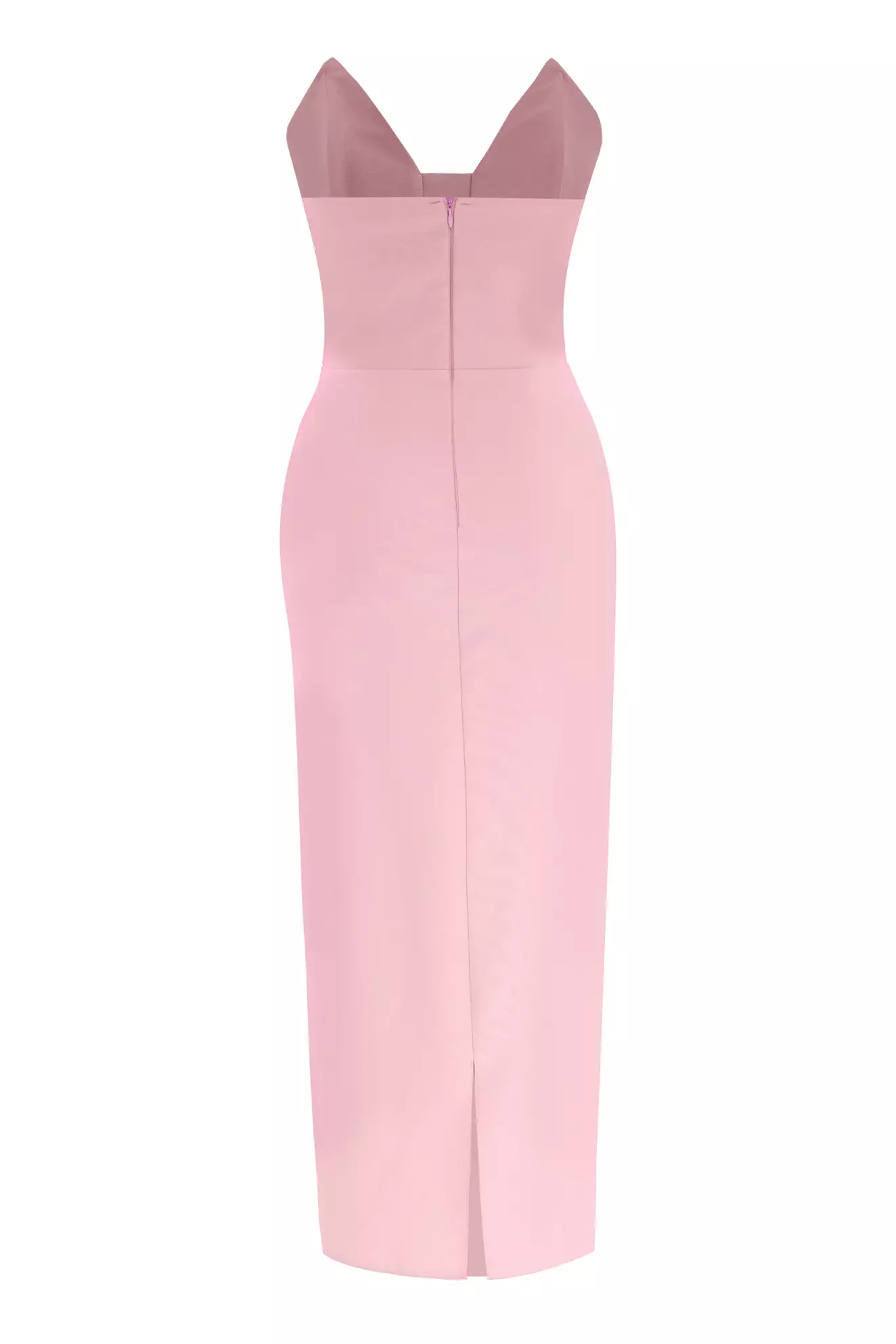 Blush Crepe Sleeveless Maxi Dress-965520-040 | Maxi Dresses | KeiKei