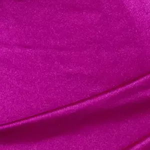 Fuchsia satin sleeveless mini dress