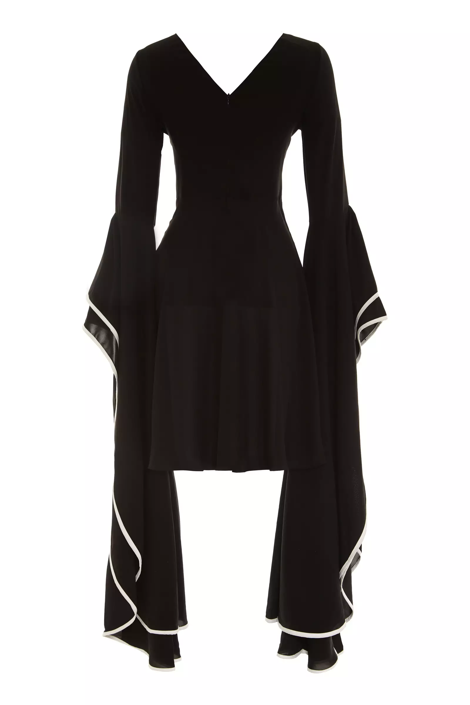 Black felisha long sleeve mini dress